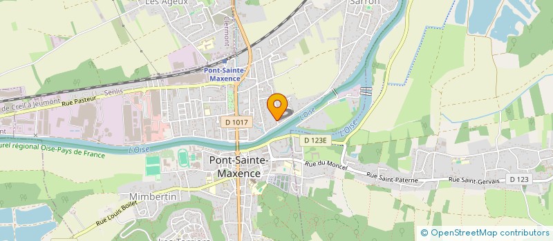 localisation de l'entreprise SNK NETWORKS  PONT-SAINTE-MAXENCE