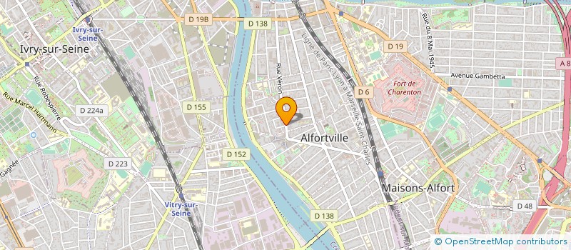 localisation de l'entreprise SNK SERVICES à ALFORTVILLE