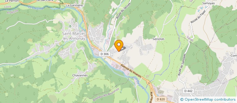 localisation de l'entreprise SNL à SAINT-MARCEL-LES-ANNONAY