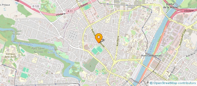 localisation de l'entreprise SNL à ANGERS
