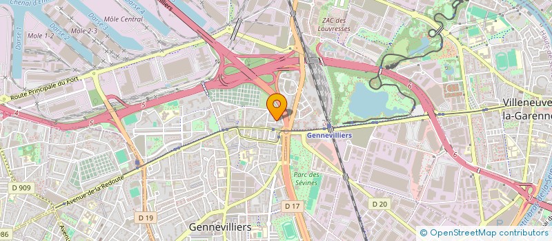 localisation de l'entreprise SNL BOOST à GENNEVILLIERS