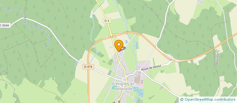 localisation de l'entreprise SNL COURTAGE ASSURANCES  FRETIGNEY-ET-VELLOREILLE