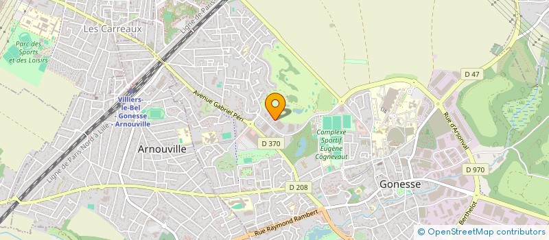 localisation de l'entreprise SNL HOLDING  GONESSE