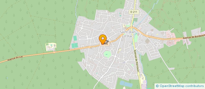 localisation de l'entreprise SNLBERGERET  SAINT-JEAN-D'ILLAC