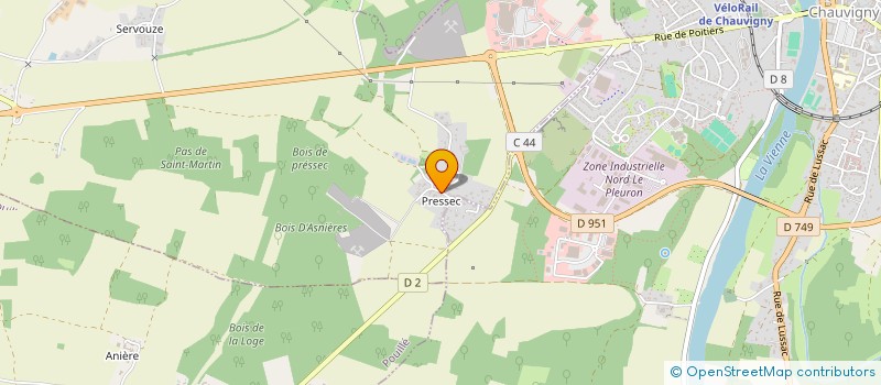 localisation de l'entreprise SNLC  JARDRES