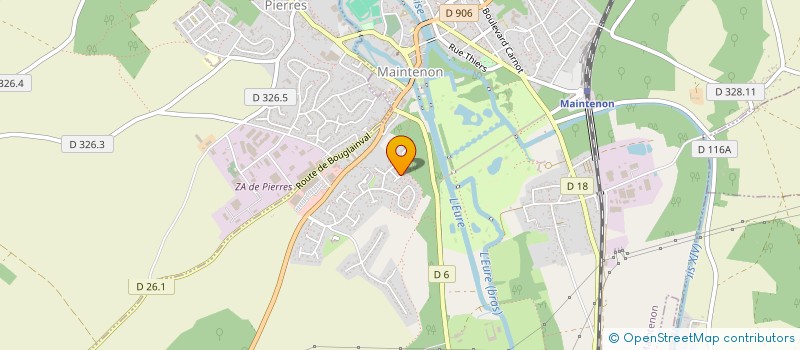 localisation de l'entreprise SNLCIE à MAINTENON