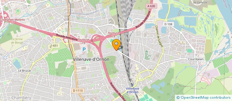 localisation de l'entreprise SNLN  VILLENAVE-D'ORNON