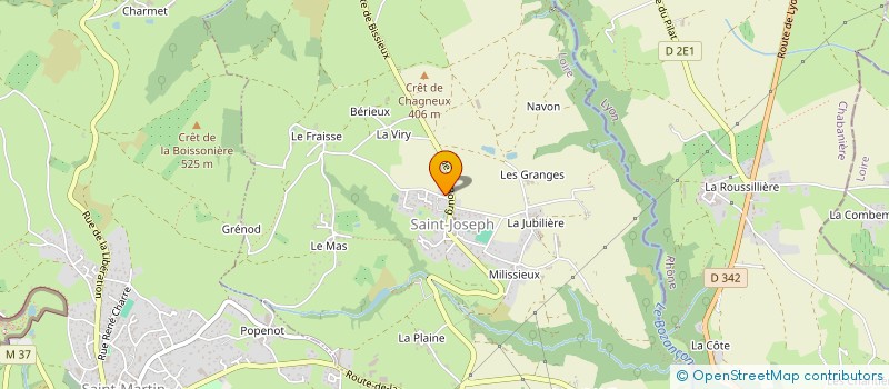 localisation de l'entreprise SNM  SAINTE-CROIX-EN-JAREZ