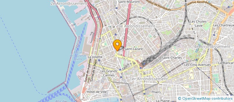 localisation de l'entreprise SNM à MARSEILLE