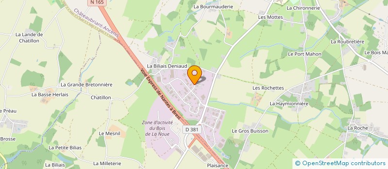 localisation de l'entreprise SNM EASYLIFT à VIGNEUX-DE-BRETAGNE