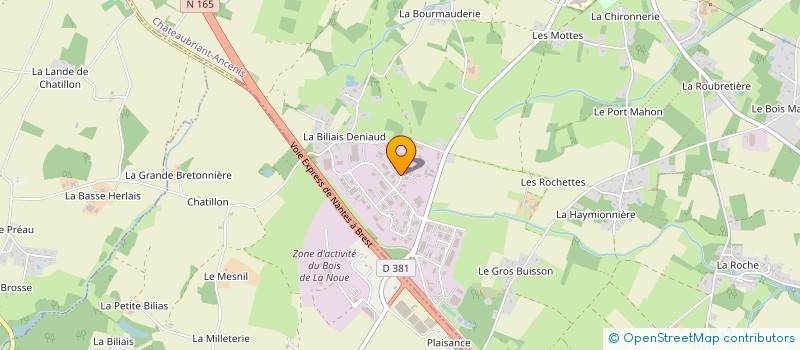 localisation de l'entreprise SNM TOWER  VIGNEUX-DE-BRETAGNE