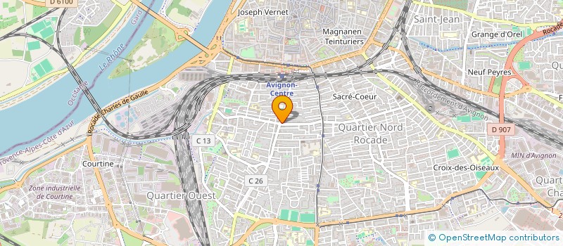 localisation de l'entreprise SNM2C  AVIGNON