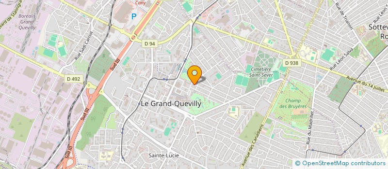 localisation de l'entreprise SNMM  LE GRAND-QUEVILLY