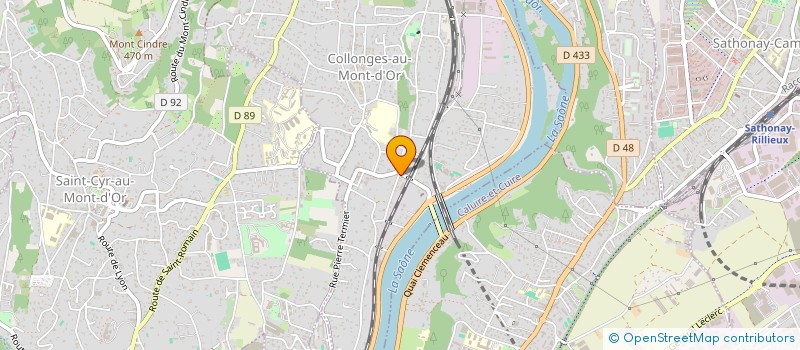 localisation de l'entreprise SNMOS  COLLONGES-AU-MONT-D'OR