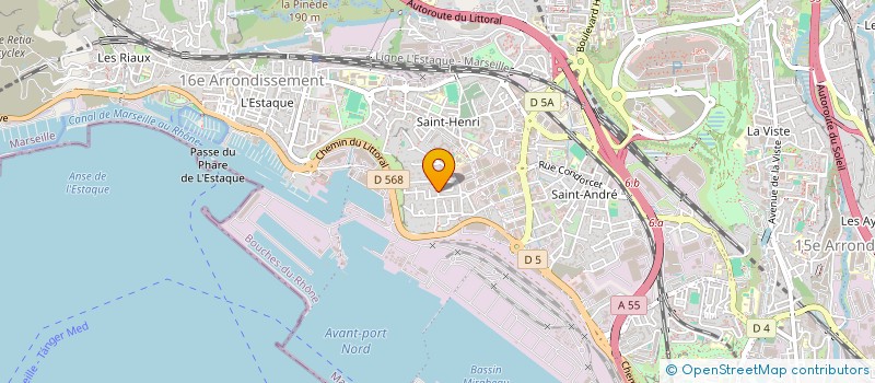 localisation de l'entreprise SNMR à MARSEILLE