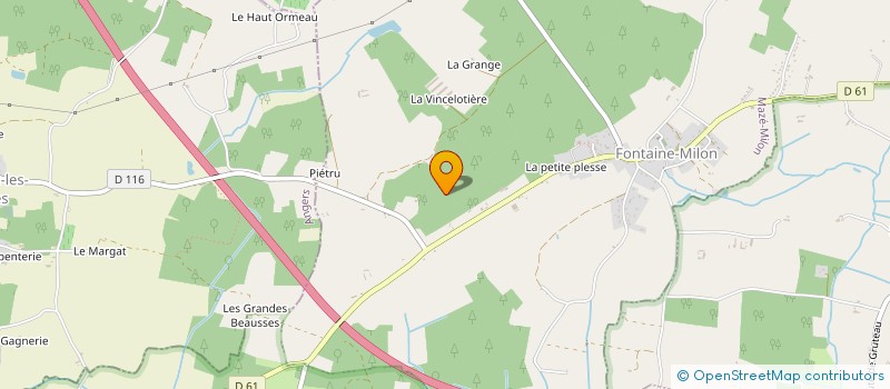 localisation de l'entreprise SNNS  MAZE-MILON