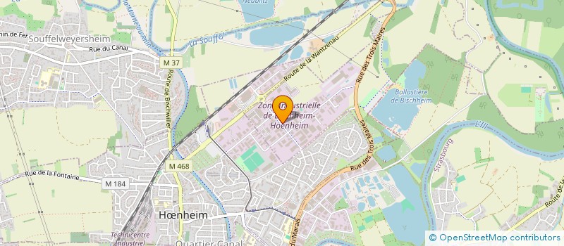 localisation de l'entreprise SNO BUSINESS SOLUTION à BISCHHEIM