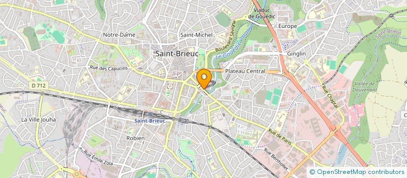 localisation de l'entreprise SNO ORGANISATION à SAINT-BRIEUC