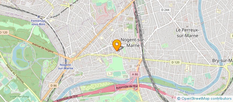 localisation de l'entreprise SNOBB  BUSSY-SAINT-MARTIN