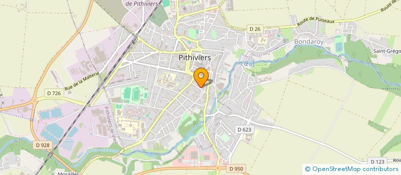 localisation de l'entreprise SNOG SECURITE PRIVEE à PITHIVIERS