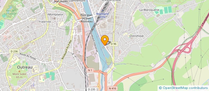 localisation de l'entreprise SNOOKER'S-CAFE à SAINT-MARTIN-BOULOGNE