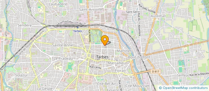 localisation de l'entreprise SNOOKLAND  TARBES