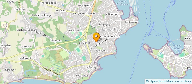 localisation de l'entreprise SNOOPMAY  LARMOR-PLAGE