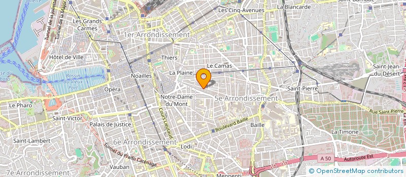 localisation de l'entreprise SNOOPY 13 à MARSEILLE