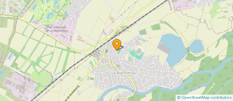 localisation de l'entreprise SNOOPY  LA WANTZENAU