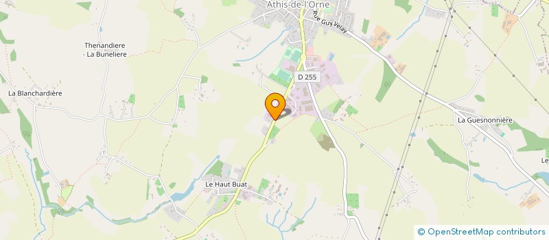 localisation de l'entreprise SNOP 61 à ATHIS-VAL DE ROUVRE