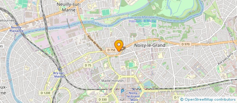 localisation de l'entreprise SNORLHAXSEC  NOISY-LE-GRAND