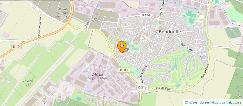 localisation de l'entreprise SNOW  LESCAR