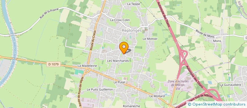 localisation de l'entreprise SNOW  REPLONGES