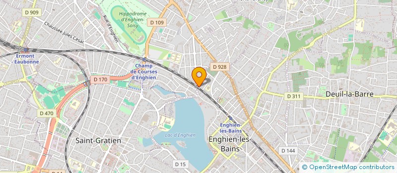 localisation de l'entreprise SNOW BARBER  ENGHIEN-LES-BAINS