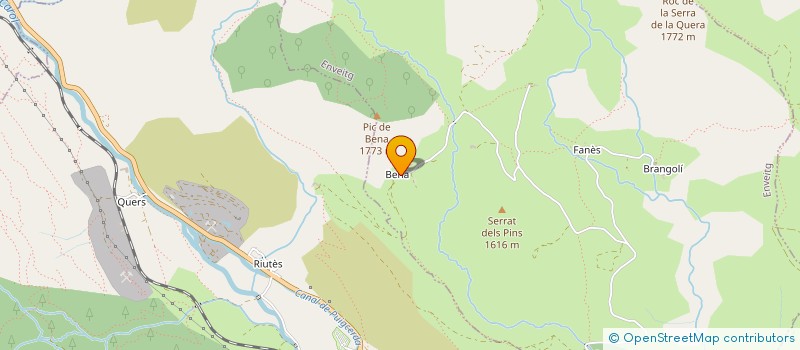 localisation de l'entreprise SNOW BOT  ENVEITG