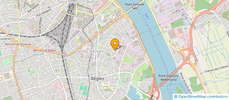localisation de l'entreprise SNOW-CLIM à BEGLES