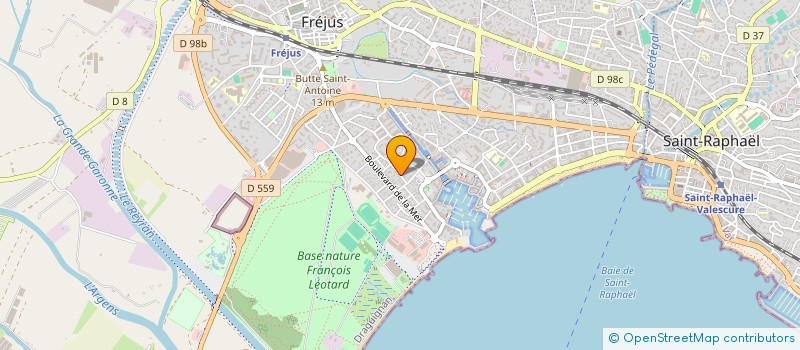 localisation de l'entreprise SNOW FLAKE LOC à FREJUS