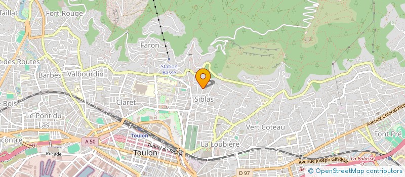 localisation de l'entreprise SNOW HOME  TOULON