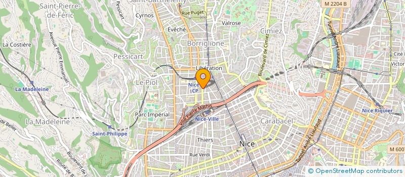 localisation de l'entreprise SNOWBALL EFFECT UNLIMITED  NICE