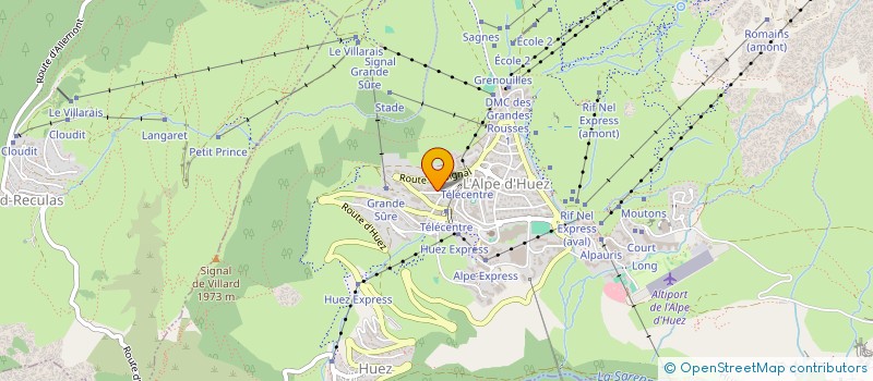 localisation de l'entreprise SNOWBARBER  HUEZ