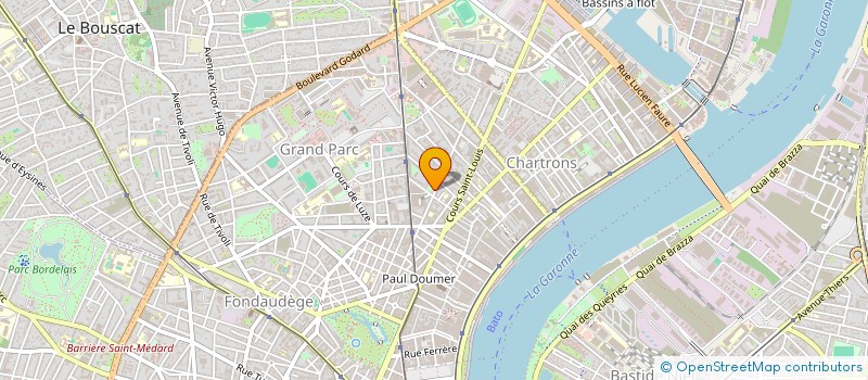 localisation de l'entreprise SNOWLAB  BORDEAUX