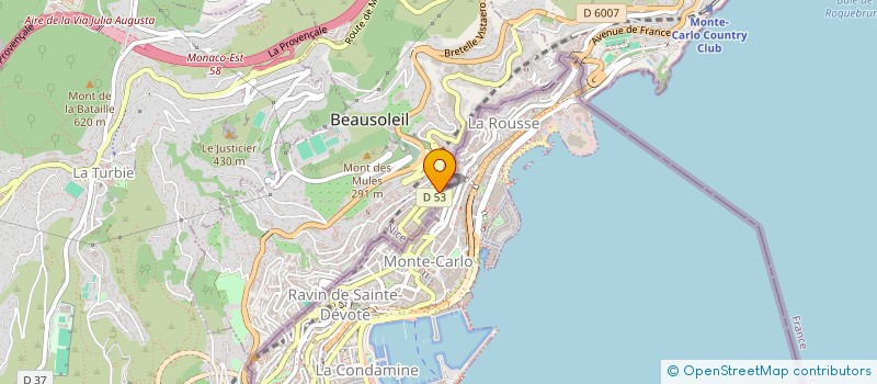 localisation de l'entreprise SNOWQUEEN  BEAUSOLEIL