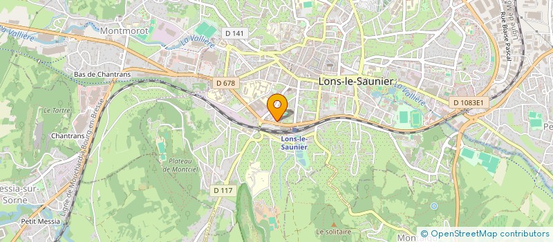 localisation de l'entreprise SNOX FRANCE à LONS-LE-SAUNIER
