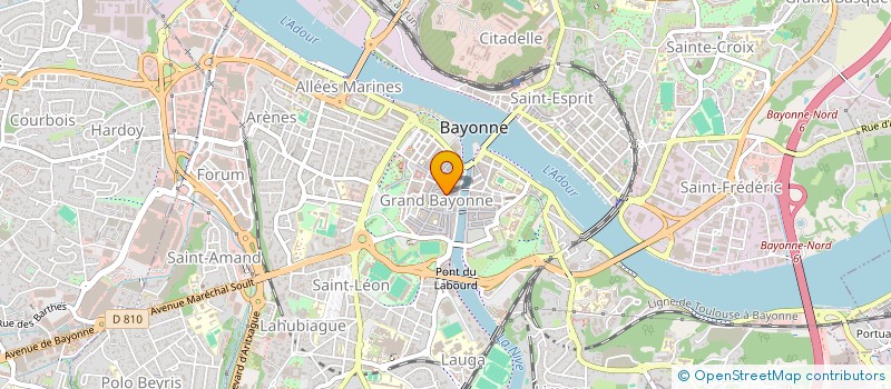 localisation de l'entreprise SNP à BAYONNE