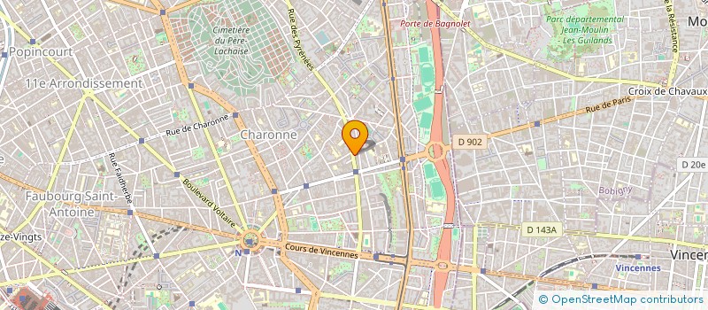 localisation de l'entreprise SNP ALU  PARIS