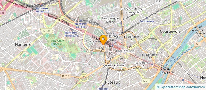 localisation de l'entreprise SNP FRANCE SAS  PUTEAUX