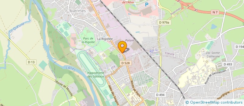 localisation de l'entreprise SNPA APPRO  AVERMES