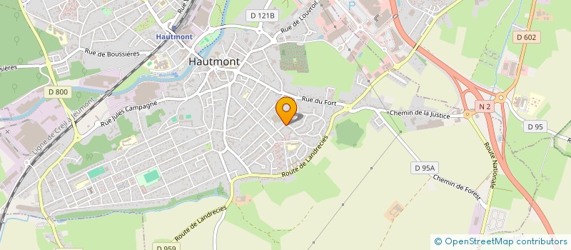 localisation de l'entreprise SNPA NORD  HAUTMONT