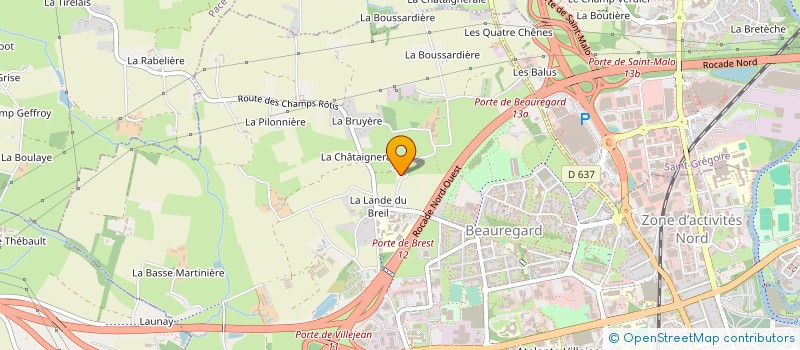 localisation de l'entreprise SNPC à RENNES