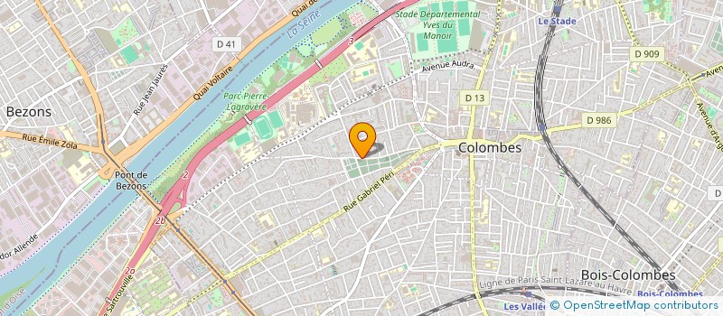 localisation de l'entreprise SNPP à COLOMBES